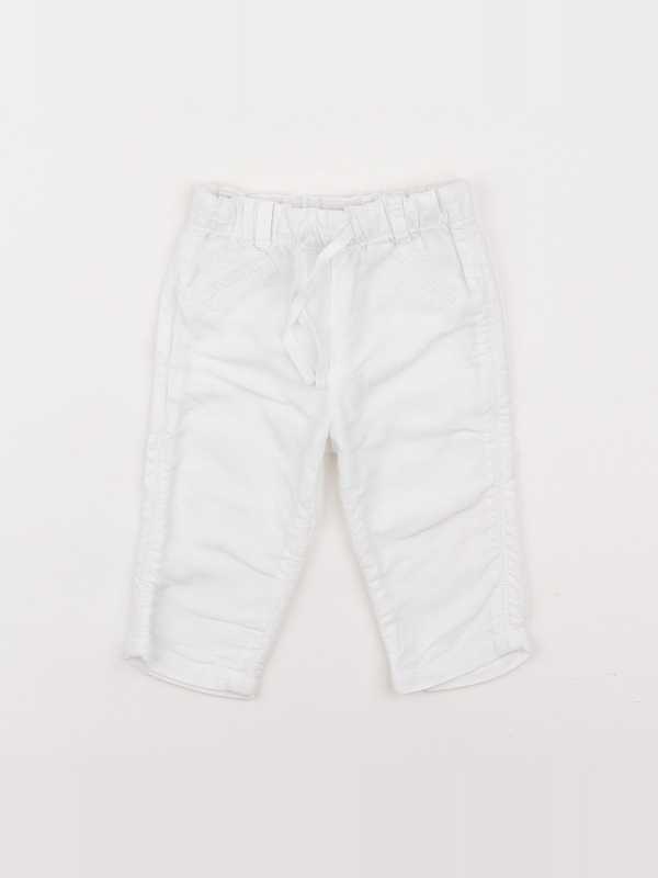 Cyrillus - pantalon blanc - 6 mois