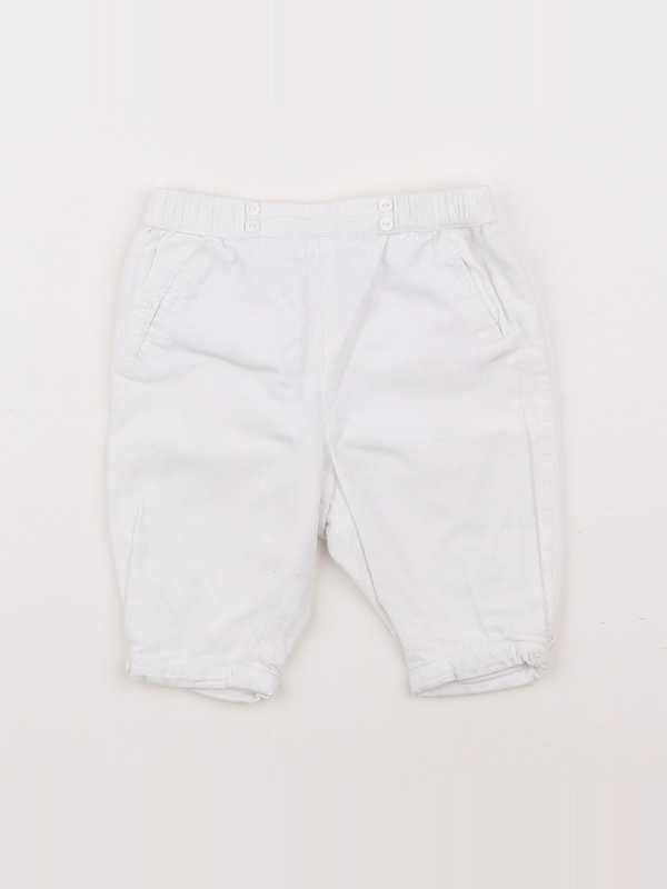 Cyrillus - pantalon blanc - 6 mois