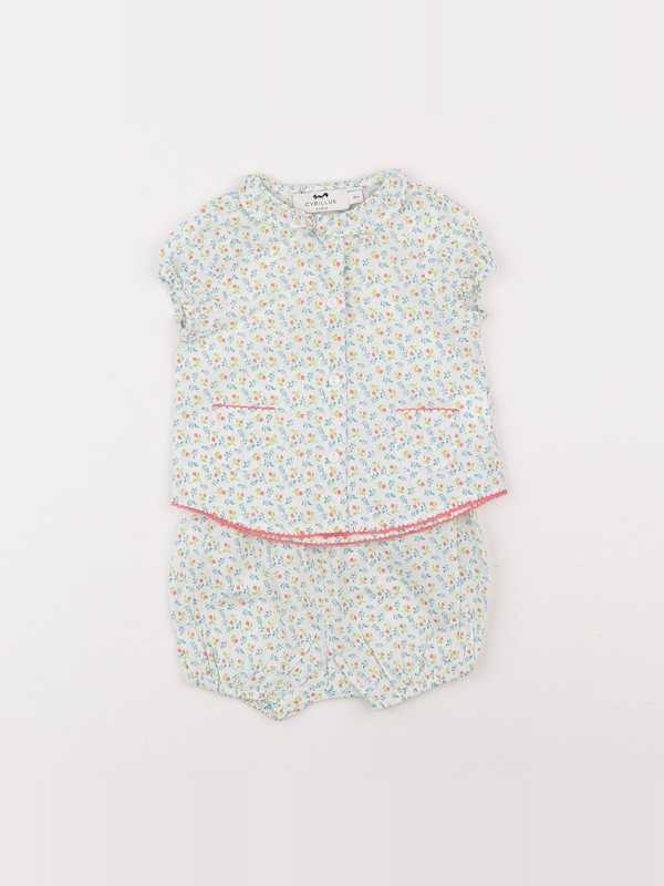 Cyrillus - ensemble multicolore - 6 mois