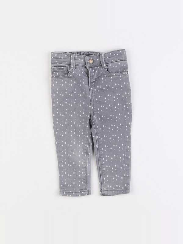 Cyrillus - pantalon gris - 6 mois