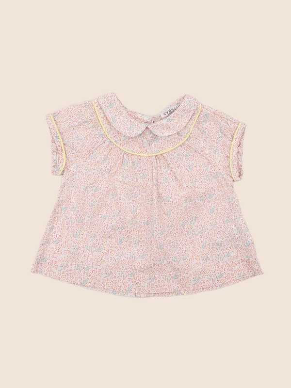 Cyrillus - blouse rose - 3 mois
