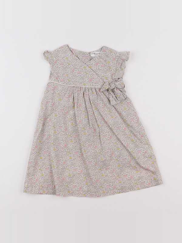 Cyrillus - robe multicolore - 12 mois
