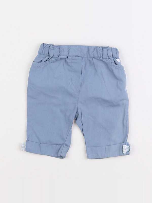 Cyrillus - pantalon bleu - 6 mois