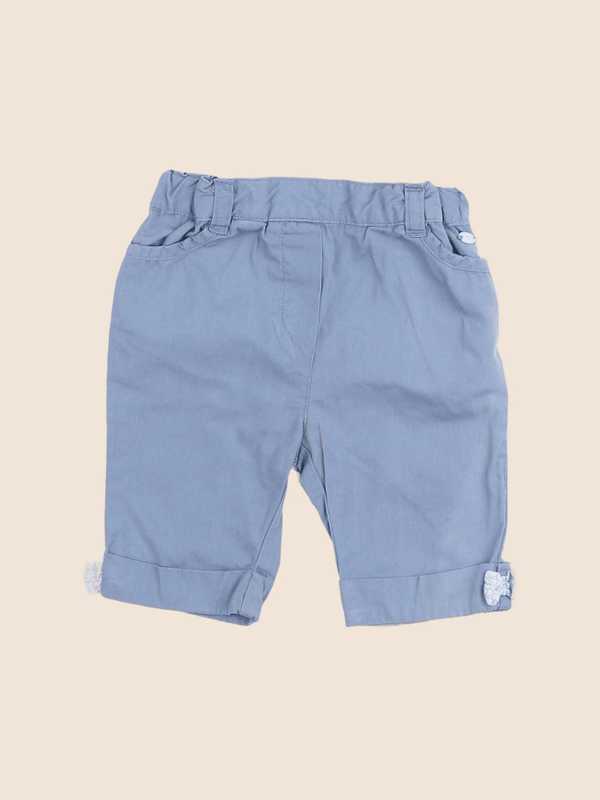 Cyrillus - pantalon bleu - 6 mois