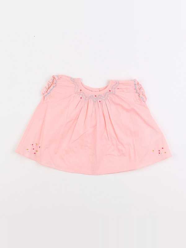 Cyrillus - blouse rose - 3 mois