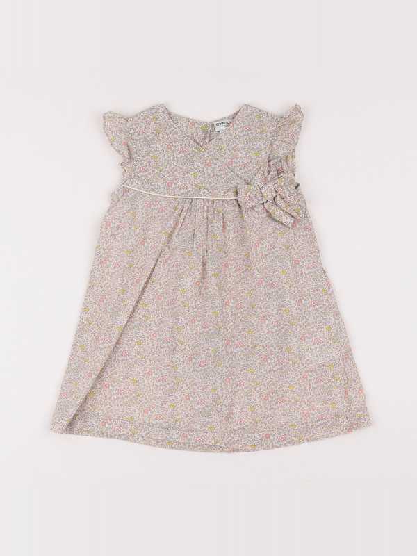 Cyrillus - robe beige - 12 mois