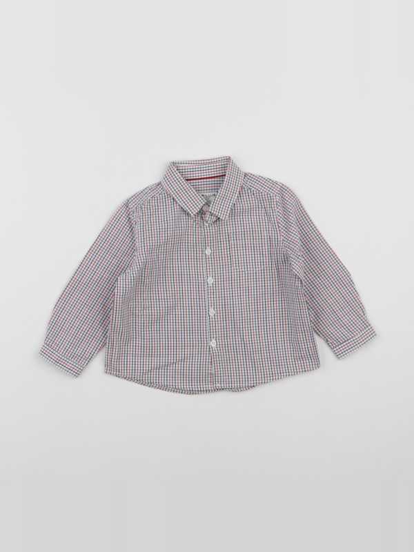 Cyrillus - chemise multicolore - 12 mois