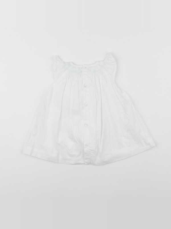 Cyrillus - robe blanc - 6 mois