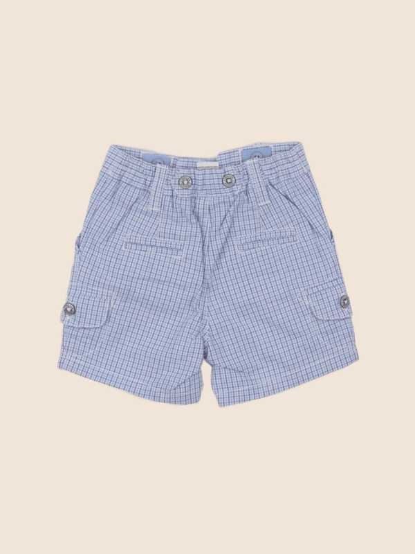 Cyrillus - short bleu - 6 mois