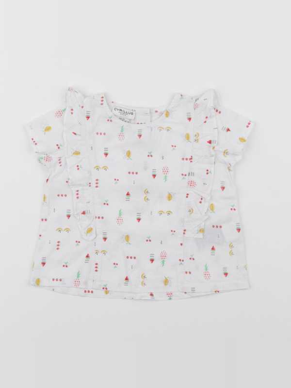 Cyrillus - blouse multicolore - 6 mois