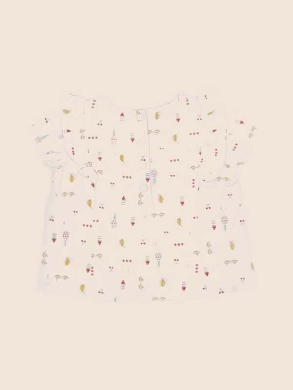 Cyrillus - blouse multicolore - 6 mois