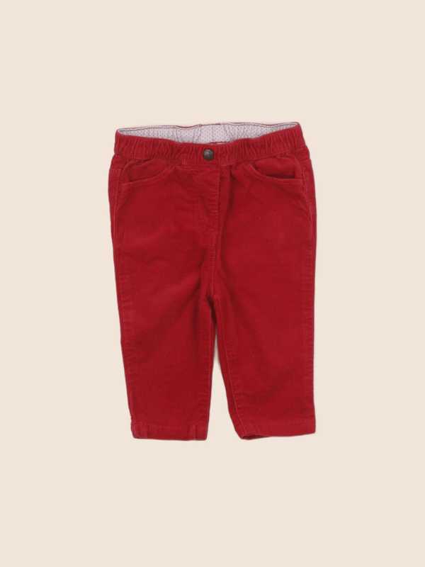 Cyrillus - pantalon rouge - 6 mois