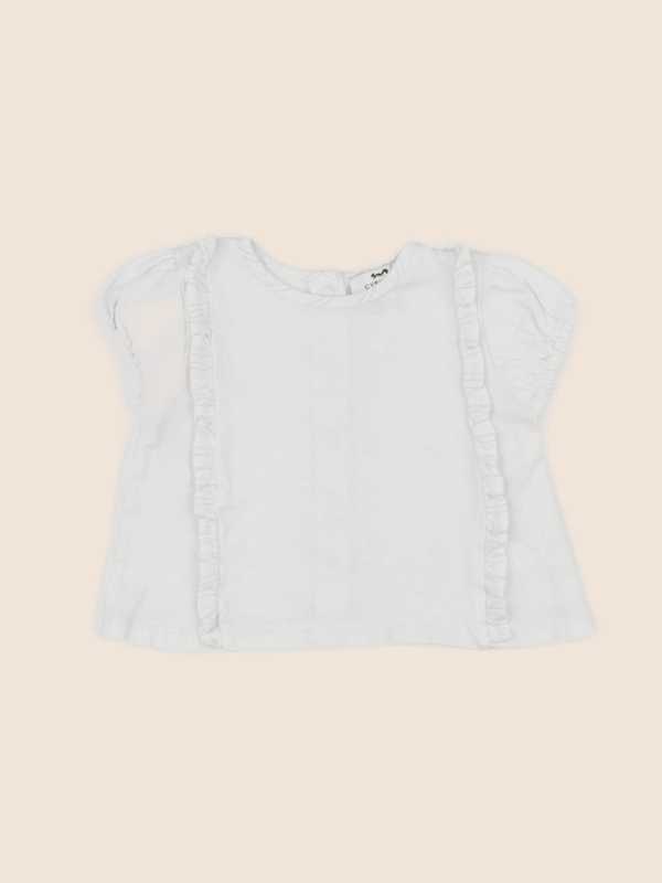 Cyrillus - tee-shirt beige - 6 mois