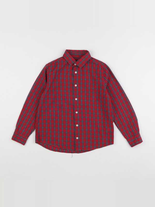 Cyrillus - chemise rouge - 10 ans