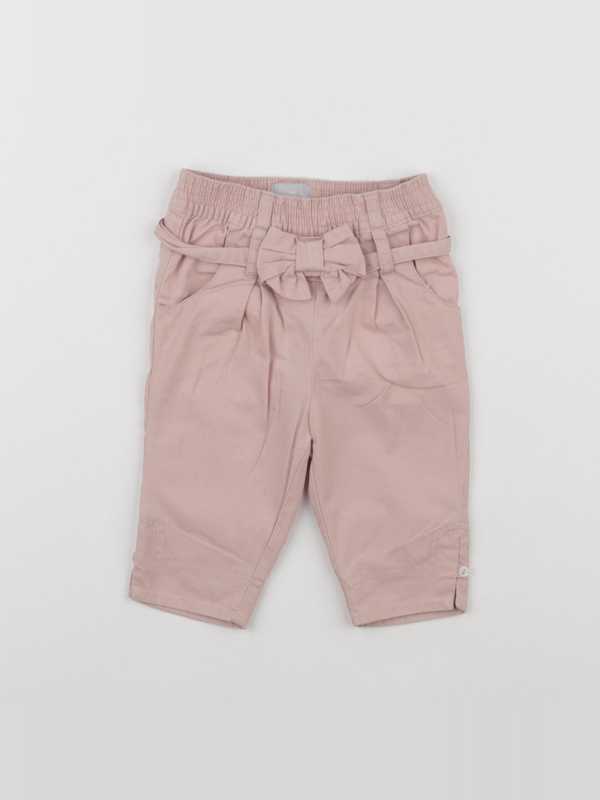 Cyrillus - pantalon rose - 6 mois