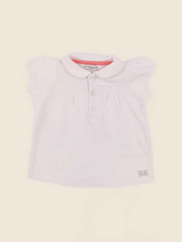 Cyrillus - polo rose - 6 mois