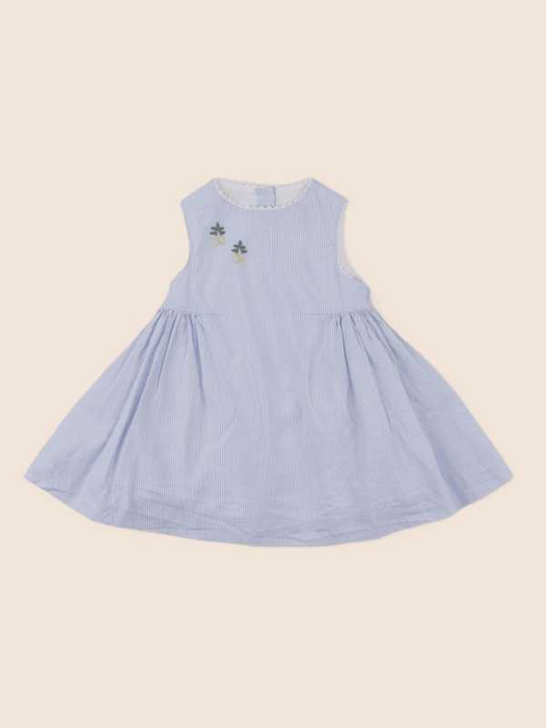 Cyrillus - robe bleu - 6 mois