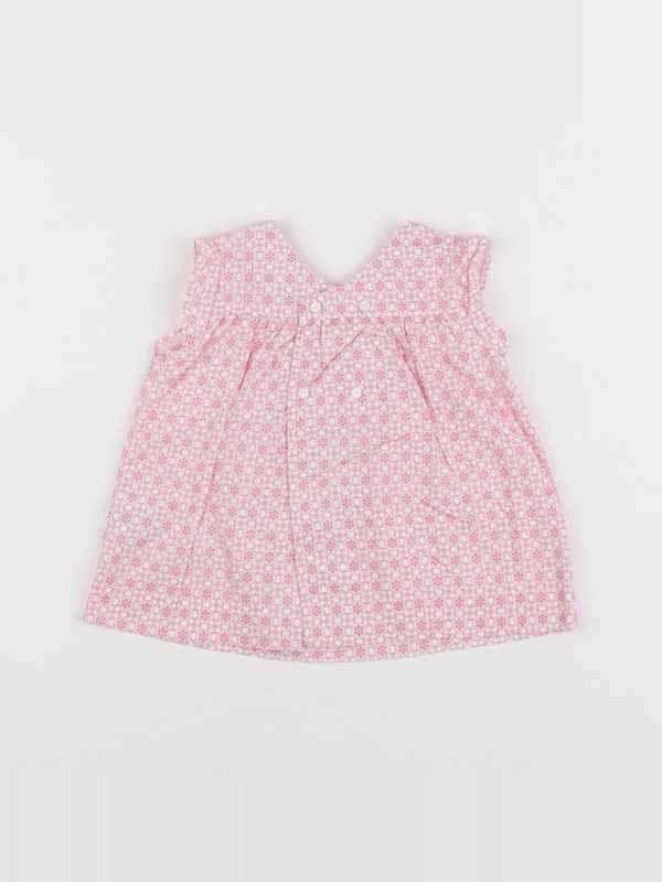 Cyrillus - blouse rose - 6 mois