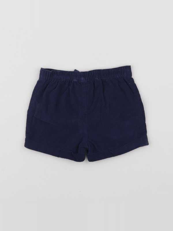 Cyrillus - short bleu - 12 mois