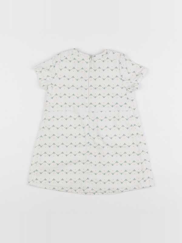 Cyrillus - robe blanc - 18 mois
