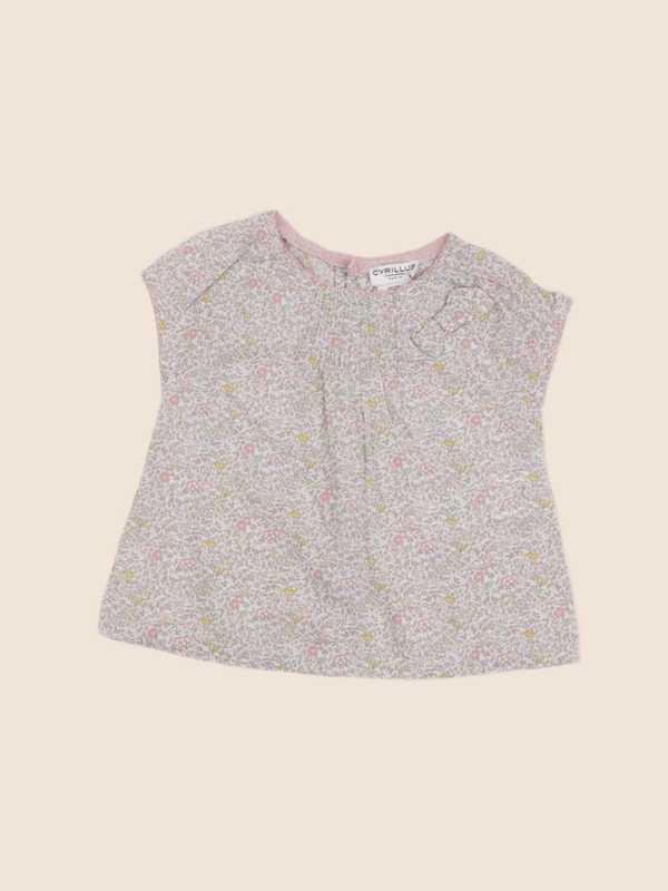 Cyrillus - blouse multicolore - 3 mois