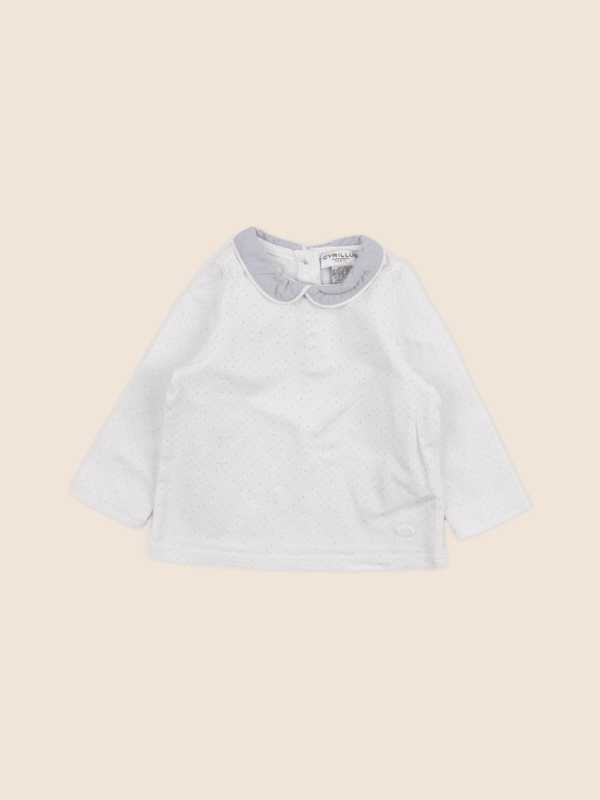 Cyrillus - tee-shirt gris - 6 mois