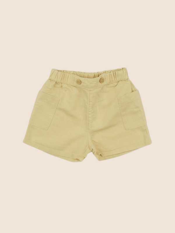 Cyrillus - short jaune - 12 mois