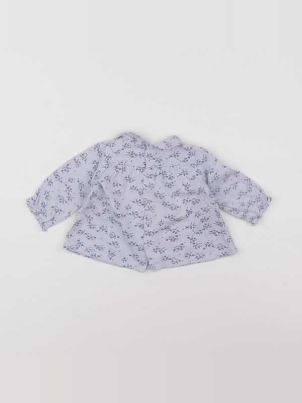 Cyrillus - tee-shirt bleu - 9 mois