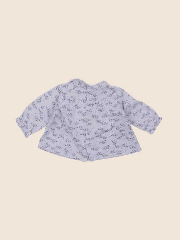Cyrillus - tee-shirt bleu - 9 mois