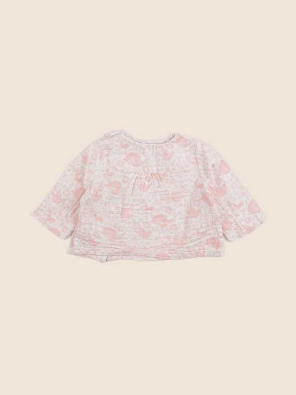 Cyrillus - blouse rose - 6 mois