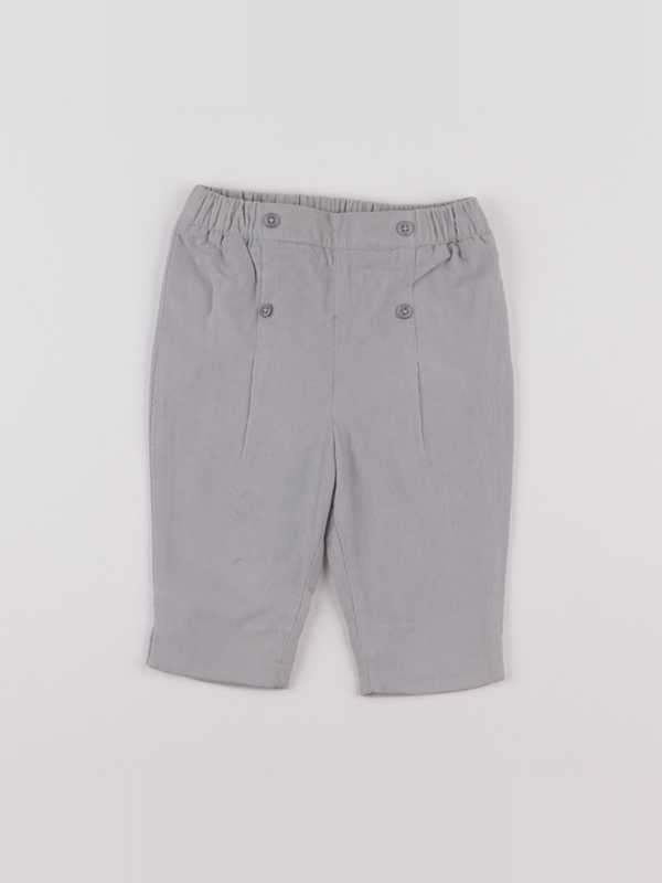Cyrillus - pantalon gris - 6 mois