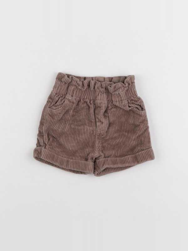 Cyrillus - short marron - 6 mois