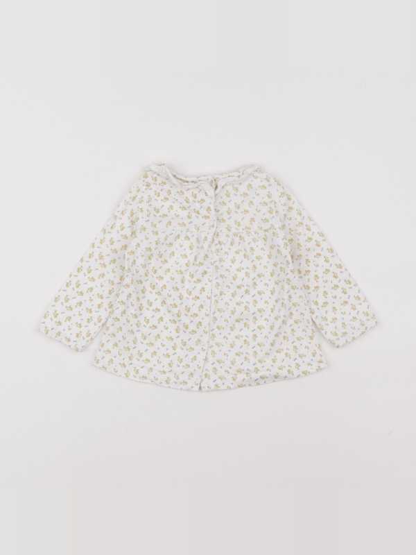Cyrillus - tee-shirt beige - 12 mois
