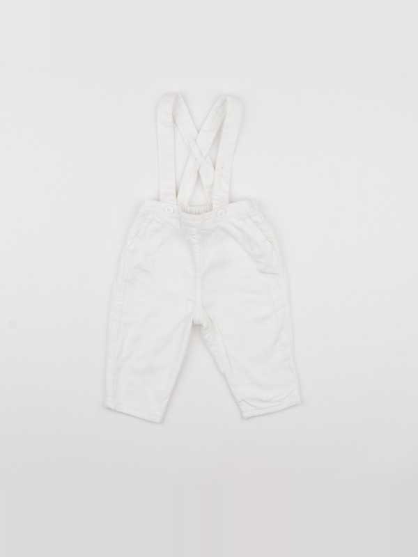 Cyrillus - pantalon blanc - 6 mois