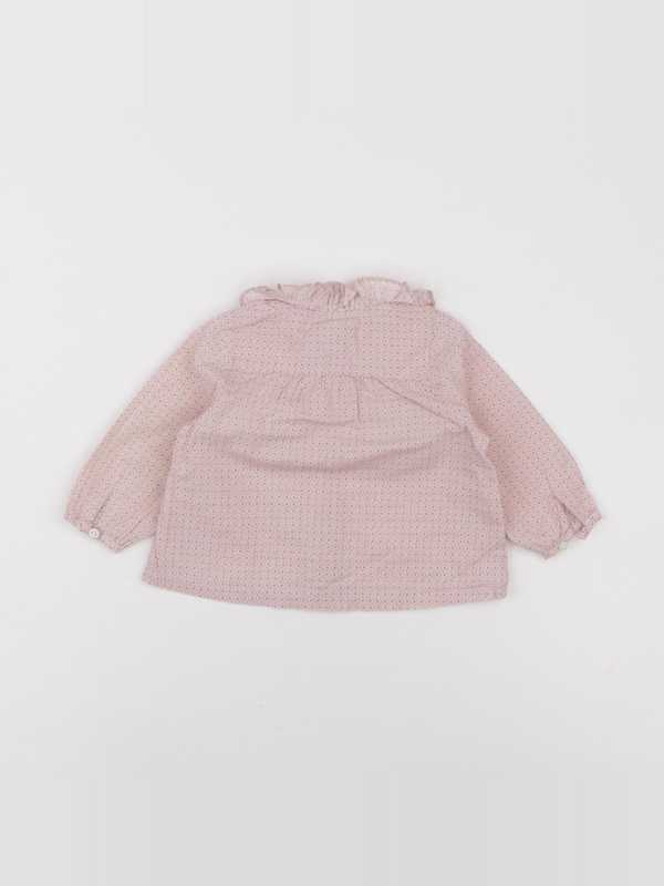 Cyrillus - blouse rose - 6 mois