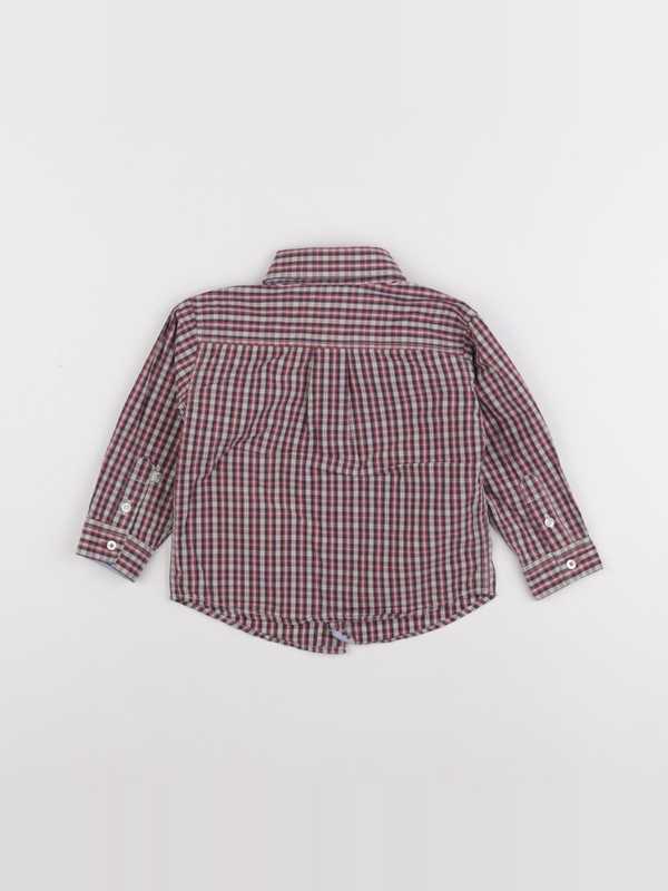 Cyrillus - chemise rouge - 18 mois