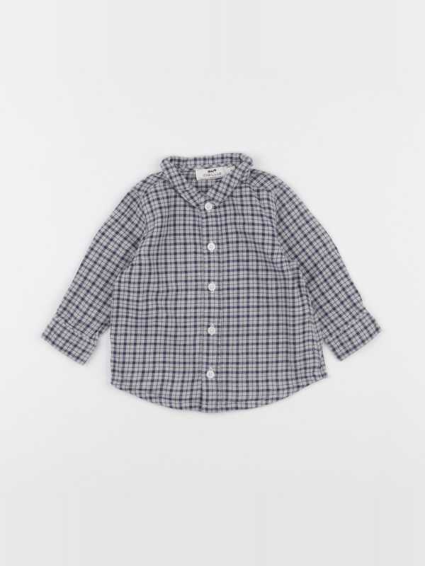 Cyrillus - chemise multicolore - 9 mois