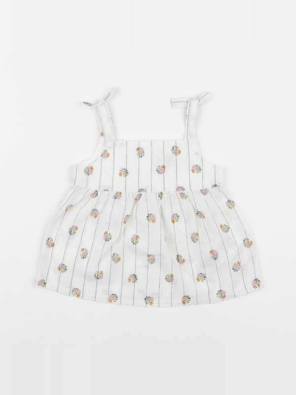 Cyrillus - blouse blanc - 6 mois