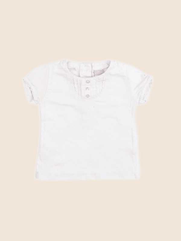Cyrillus - tee-shirt rose - 9 mois