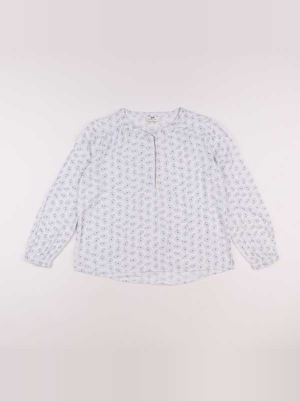 Cyrillus - blouse bleu - 12 ans