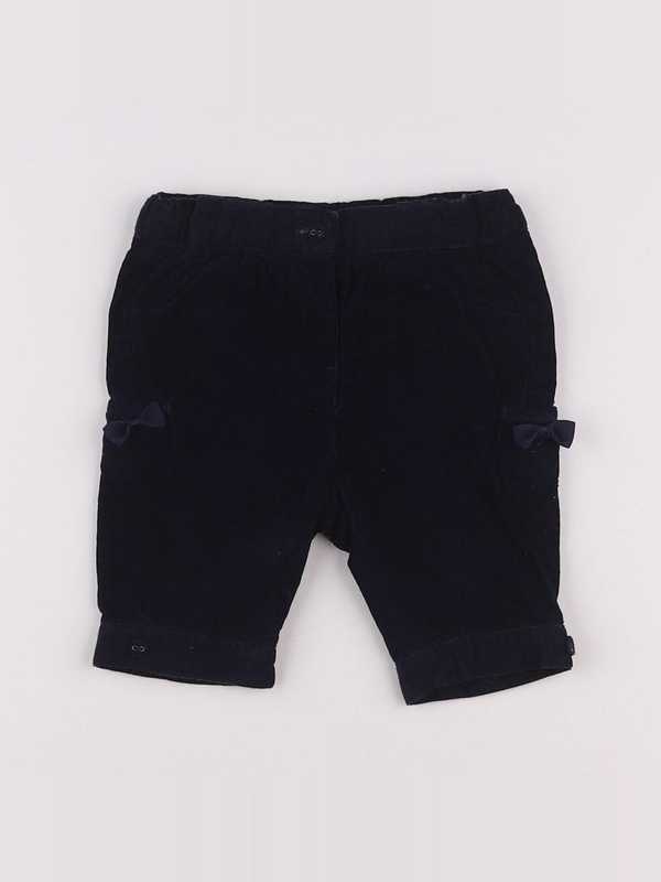 Cyrillus - pantalon bleu - 6 mois
