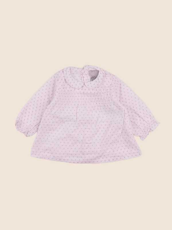 Cyrillus - blouse rose - 6 mois
