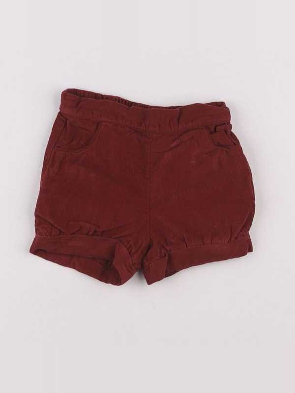 Cyrillus - short marron - 6 mois