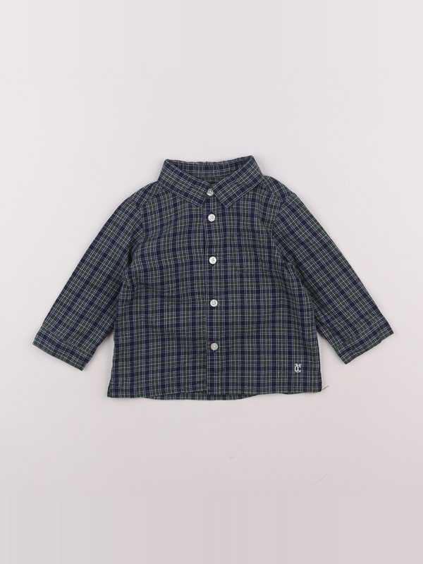 Cyrillus - chemise vert - 12 mois
