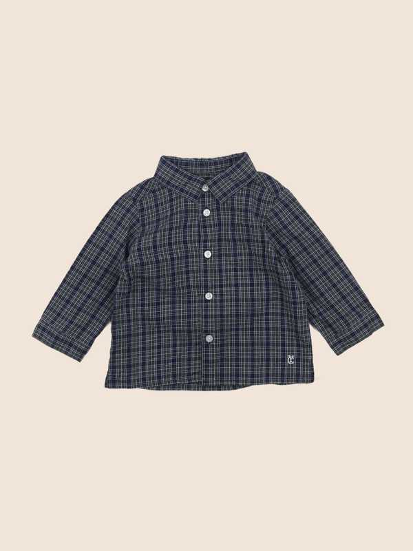 Cyrillus - chemise vert - 12 mois