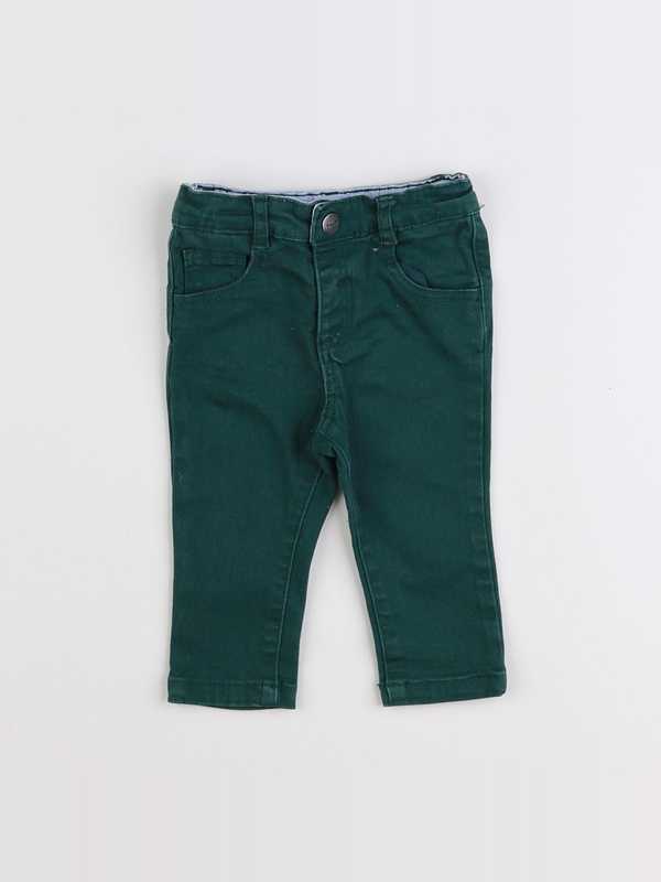 Cyrillus - jean vert - 3 mois