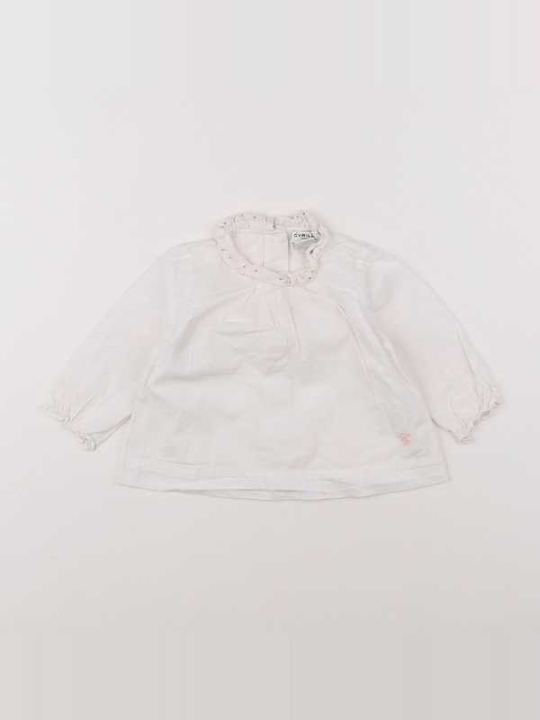 Cyrillus - blouse blanc - 6 mois
