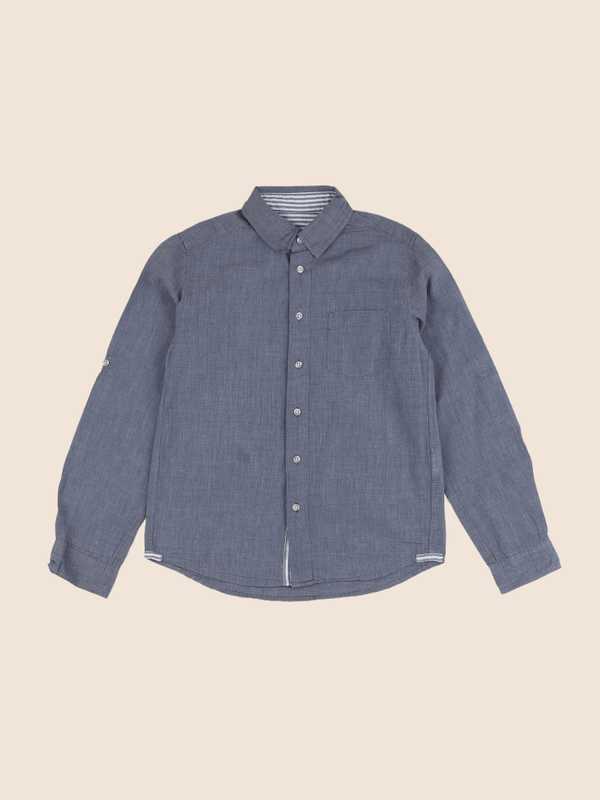 Cyrillus - chemise bleu - 10 ans