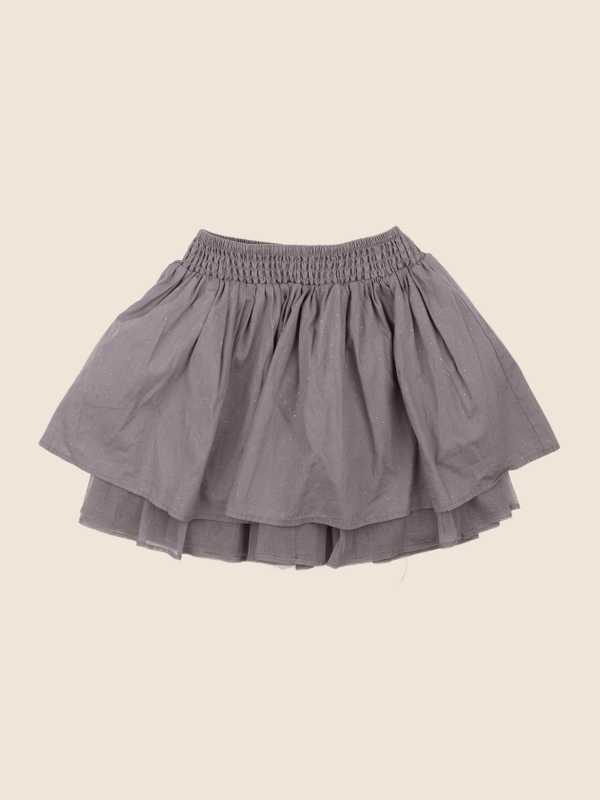 Cyrillus - jupe gris - 6 ans