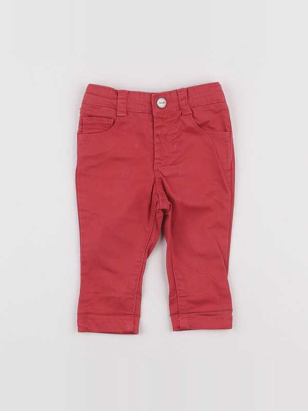 Cyrillus - jean rouge - 6 mois